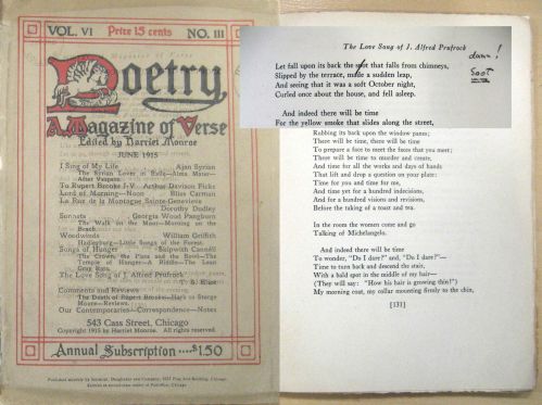 Poetry, vol. VI, no.III. Seymour, Daughday and Co. : Chicago. June 1915.